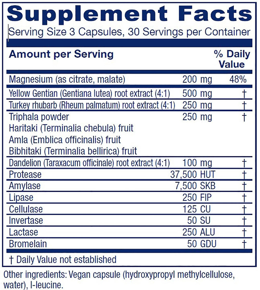 Vitanica Colon Motility Blend bottle pour offers convenient digestion support