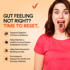 Vitricion orange flavor strip dissolving fast for on the go comfort.