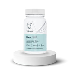 VITRUVIN NMN 500mg daily-use companion promotes simple wellness habits.