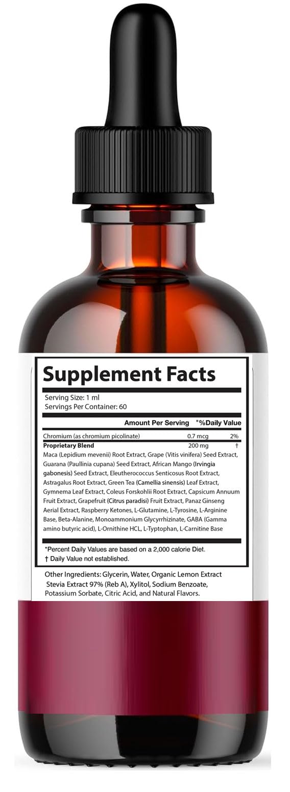 Vittaburn drops mixed in water for quick ingestion before workouts.