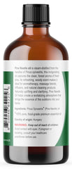 Viva Doria pine needle oil closeup shows steam-distilled purity and resinous notes