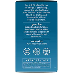 Viva Naturals dosing guidance shown on bottle label.