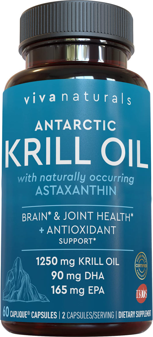 Viva Naturals Caplique capsules close-up designed to reduce fishy aftertaste