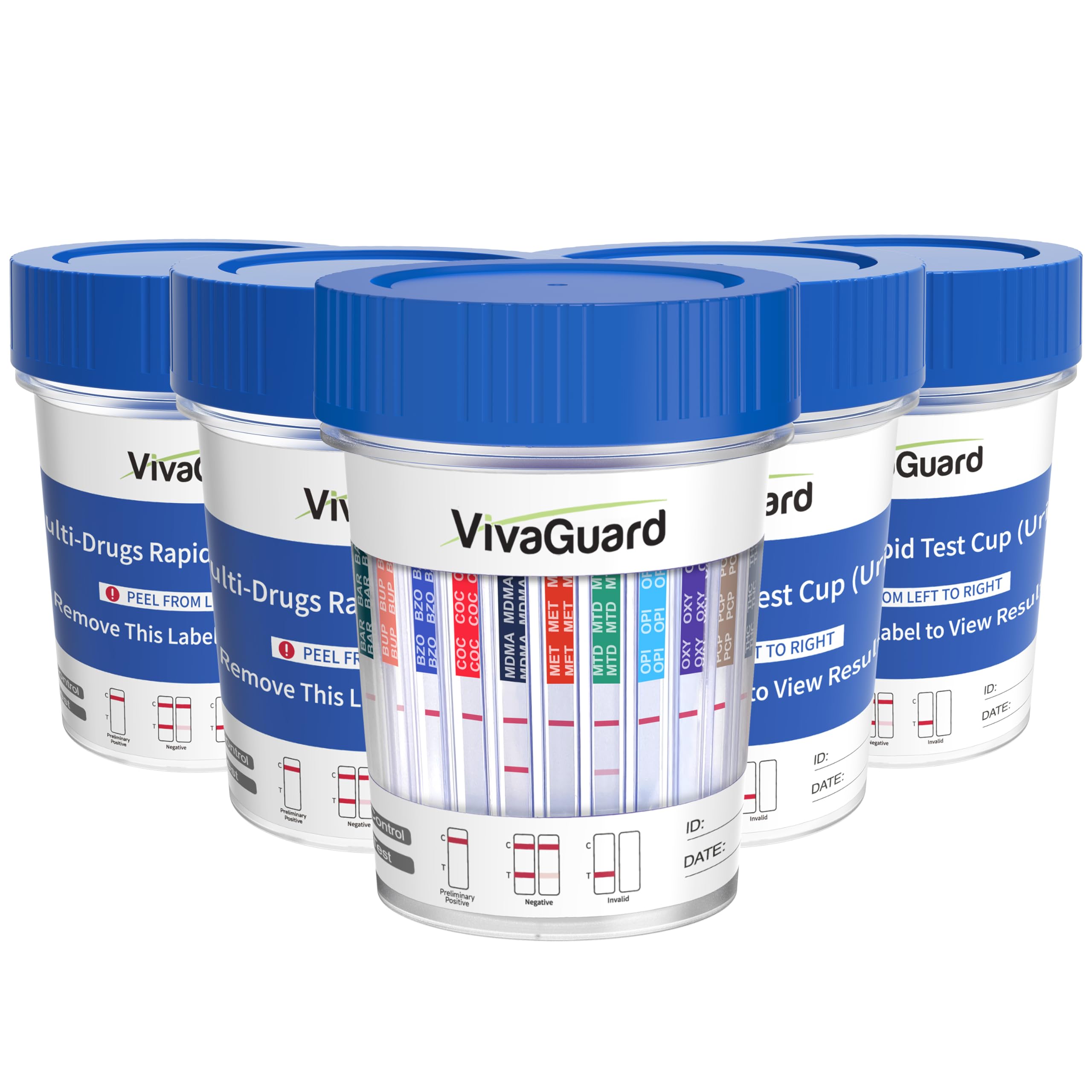 VivaGuard 15-panel drug test cup enables at-home screening with reliable results.