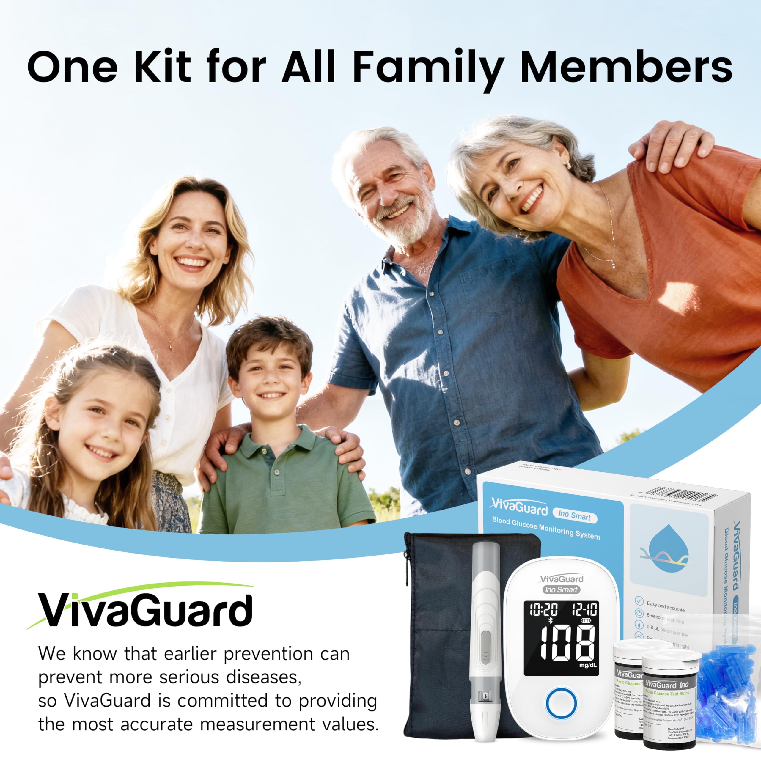 All-in-one kit fits travel and daily routines.