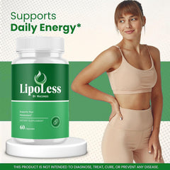 Close-up of VIVALIS Lipoless capsules highlighting natural ingredients.