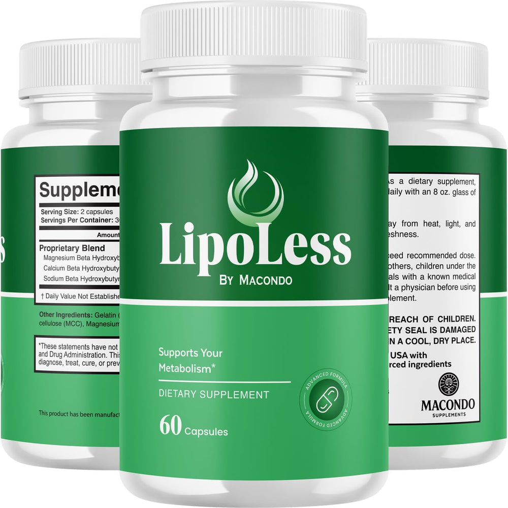 Natural ingredients close-up for VIVALIS Lipoless products.