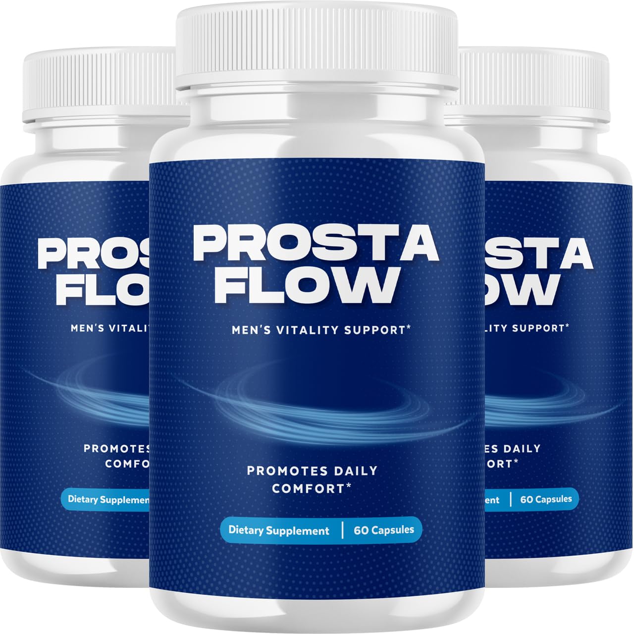 VIVALIS ProstaFlow 3-pack box front promoting daily urinary balance.
