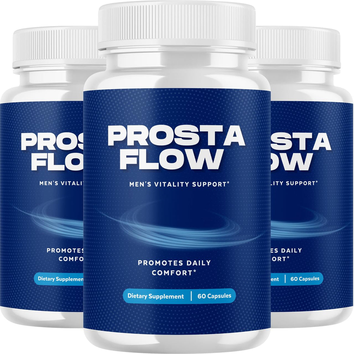 VIVALIS ProstaFlow 3-pack box front promoting daily urinary balance.