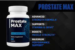 VIVALIS ProstateMax capsules in glass illustrate easy daily use.