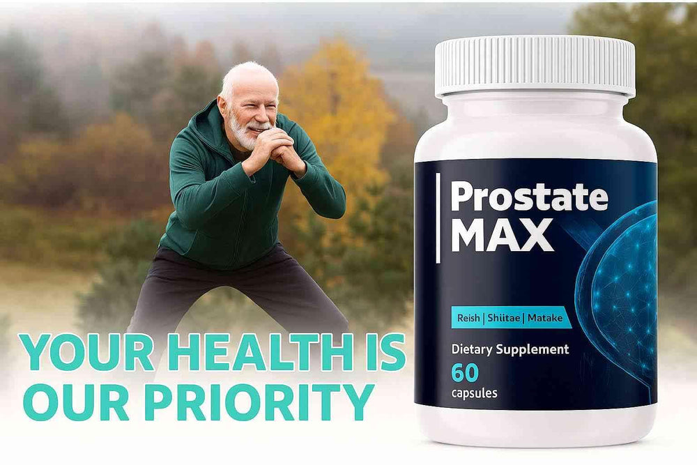 VIVALIS ProstateMax label detail highlights saw palmetto blend.