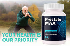 VIVALIS ProstateMax label detail highlights saw palmetto blend.
