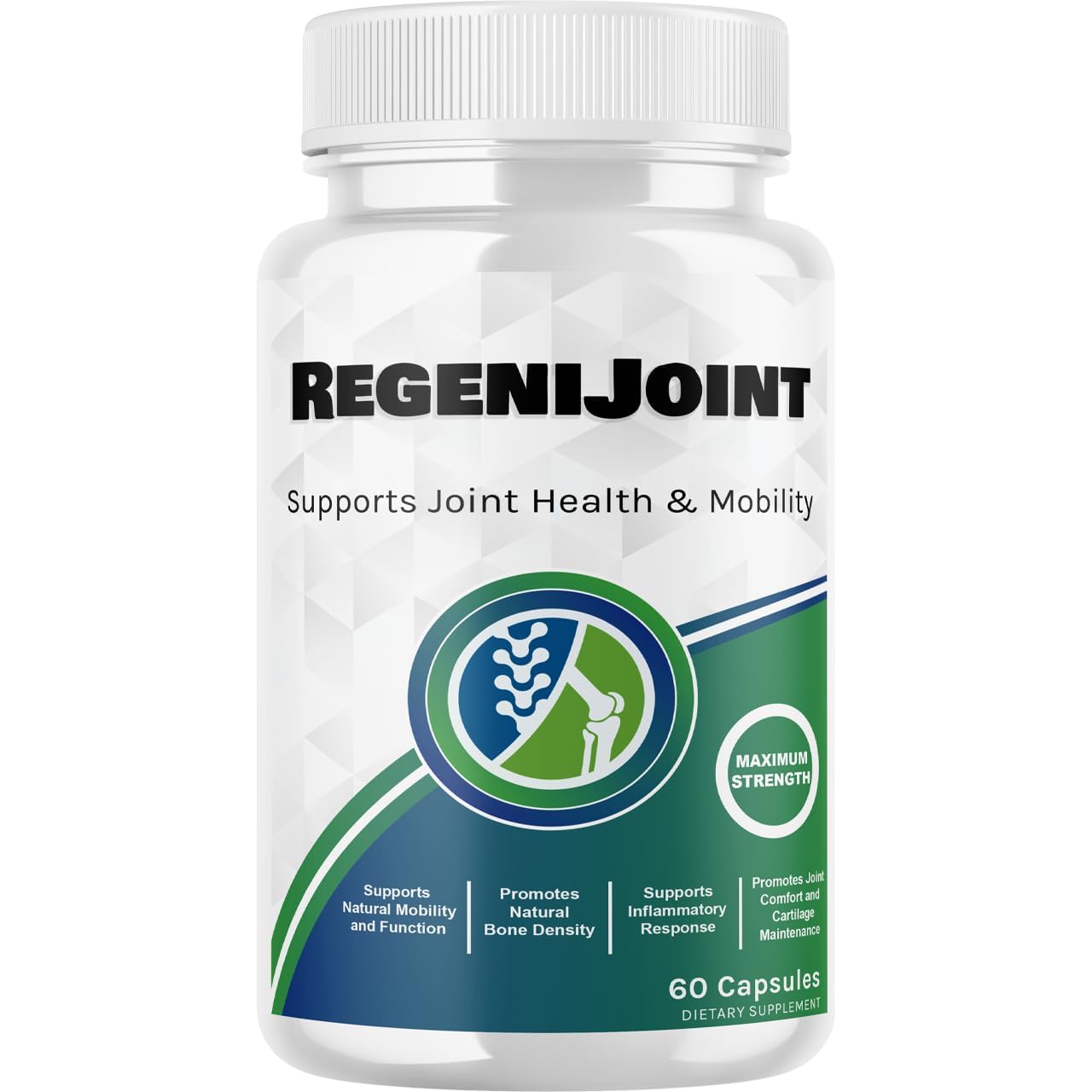 VIVALIS RegeniJoint bottle front visual for daily mobility support.