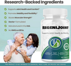 VIVALIS RegeniJoint capsules close-up highlighting joint support.