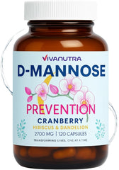VIVANUTRA cranberry pills for women bottle promotes daily urinary wellness