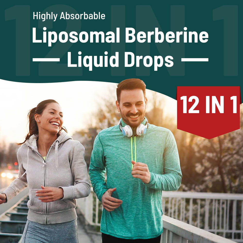Vivaravida Berberine Drops on shelf packaging ready to ship