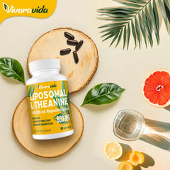 Relaxing scene with Vivaravida L-Theanine for peaceful nights.