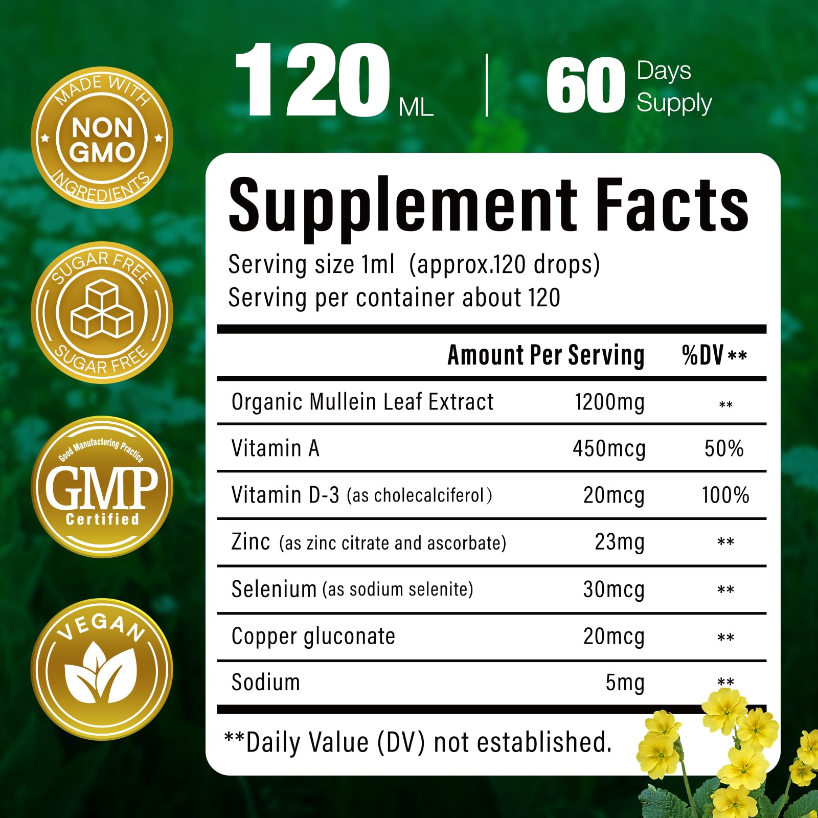 Label shows shake-before-use instruction for VivaVitalize drops