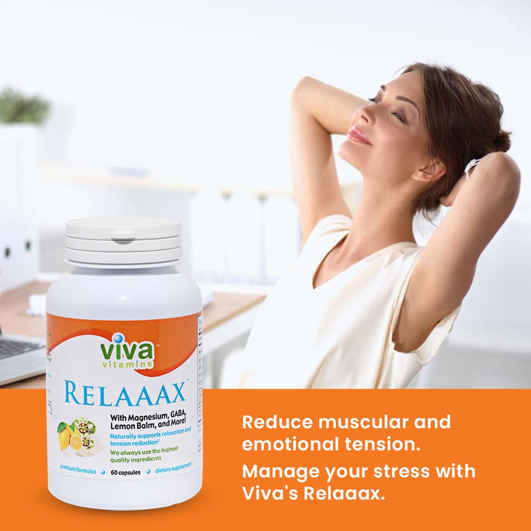 Relaaax label close-up highlighting vegan and non-GMO formula.