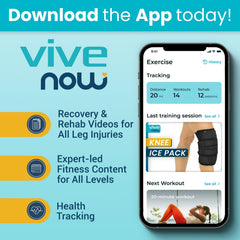 Machine washable Vive Knee Ice Pack Wrap for easy care
