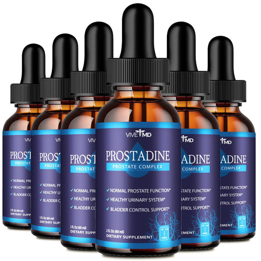 VIVE MD Prostadine drops bottle pour may support daily bladder comfort