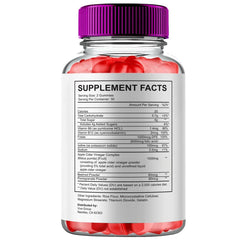 Gummies close-up shows bite-size VIVE MD keto-friendly formula for on-the-go snacking.