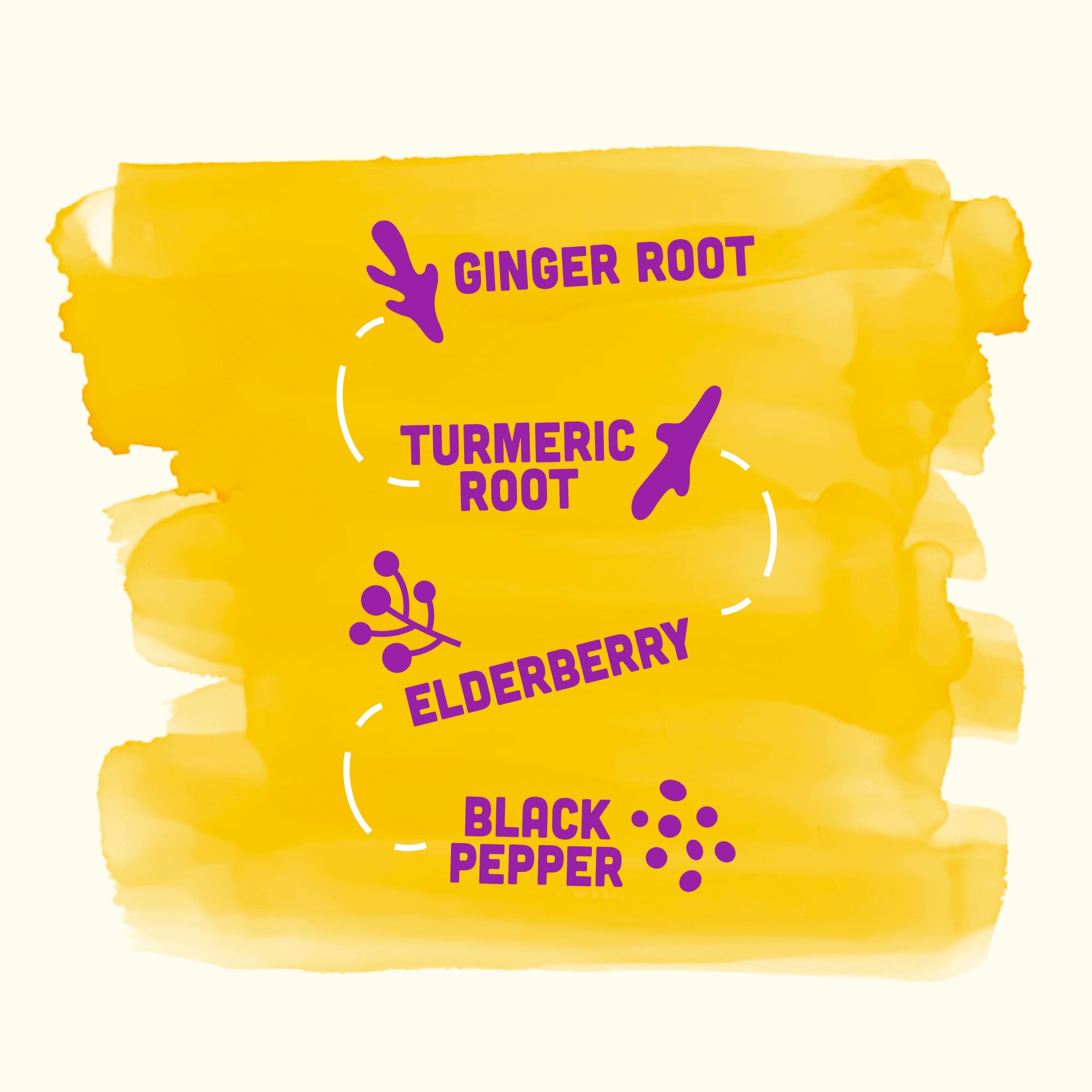 Vive Organic Immune Shot turmeric-ginger pressed shot ready to support resilience.