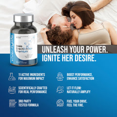 ViventyLife capsules close-up showing the 11-ingredient blend.