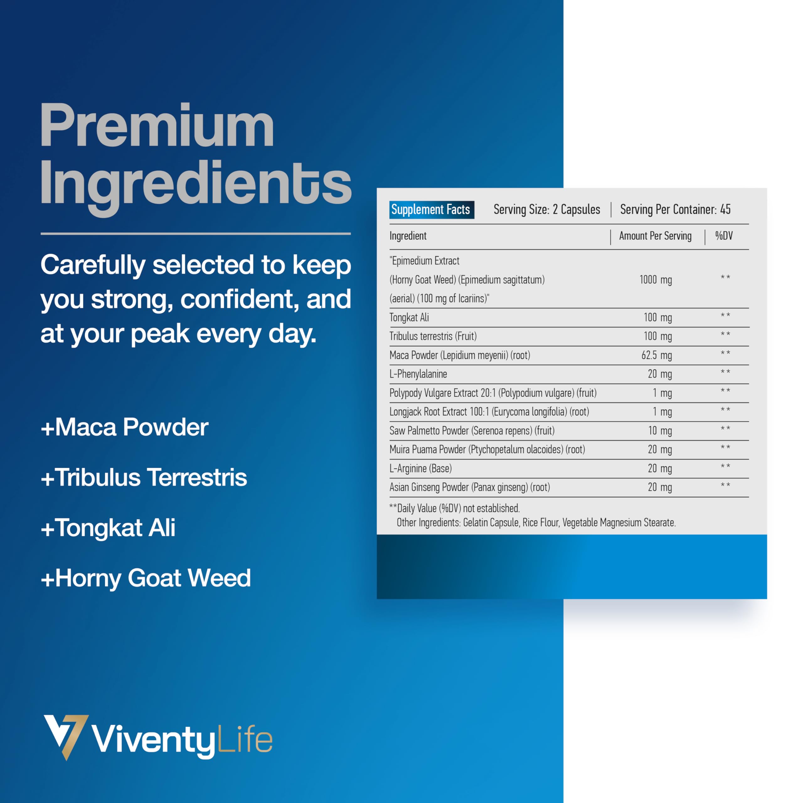 ViventyLife capsules in hand show convenient daily dose.