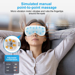 Viverde Eye Massager with Bluetooth music for immersive breaks.