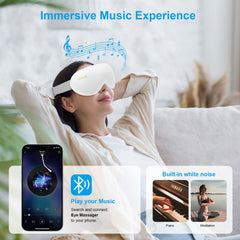 Viverde Eye Massager is portable and foldable for travel.