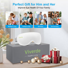 Viverde Eye Massager charges via USB-C for quick recharges.