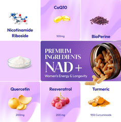 VIVIDAURA LIFE SCIENCE NAD supplement daily-use scene shows easy routine.