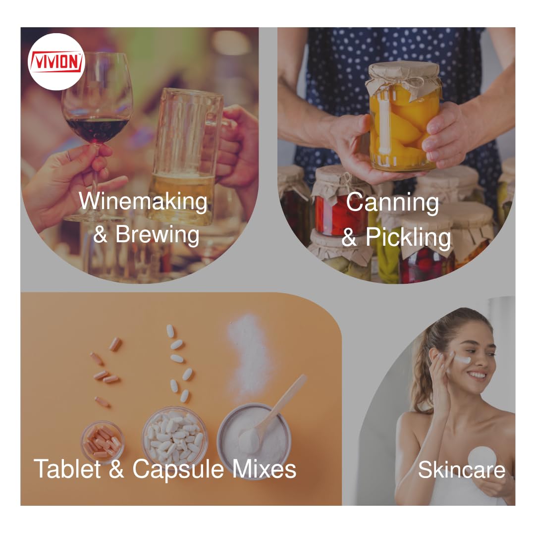 Vivion Vitamin C Powder added to craft beer flavoring and beverage work.