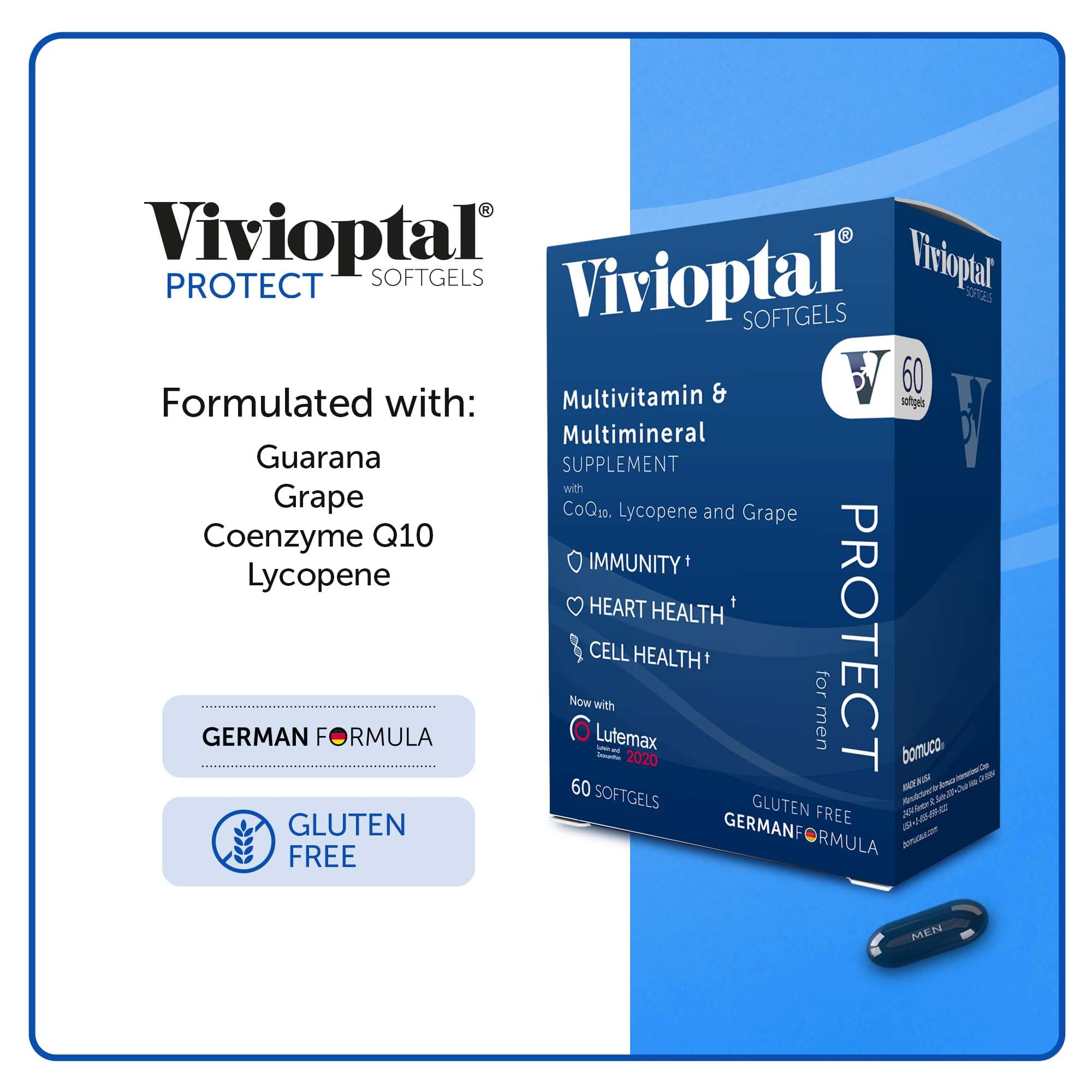 Vivioptal Men serving suggestion for daily routine
