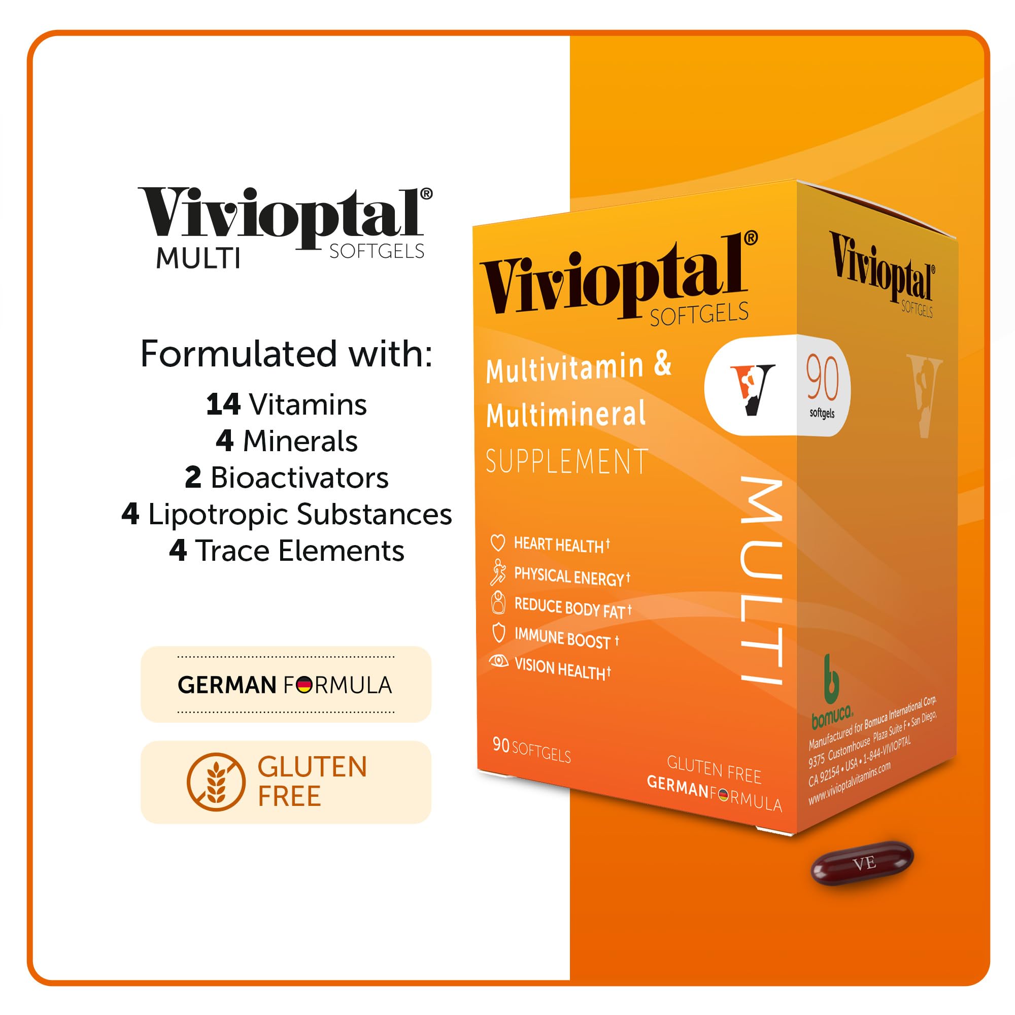Vivioptal Multi daily dose scene suggests stress relief and focus potential.