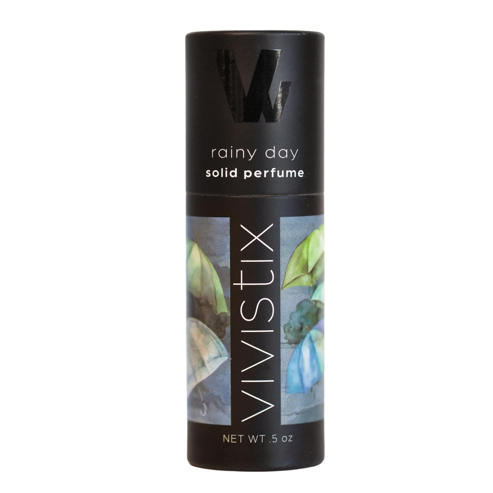 Vivistix close-up perfume swatch shows creamy texture for layering.