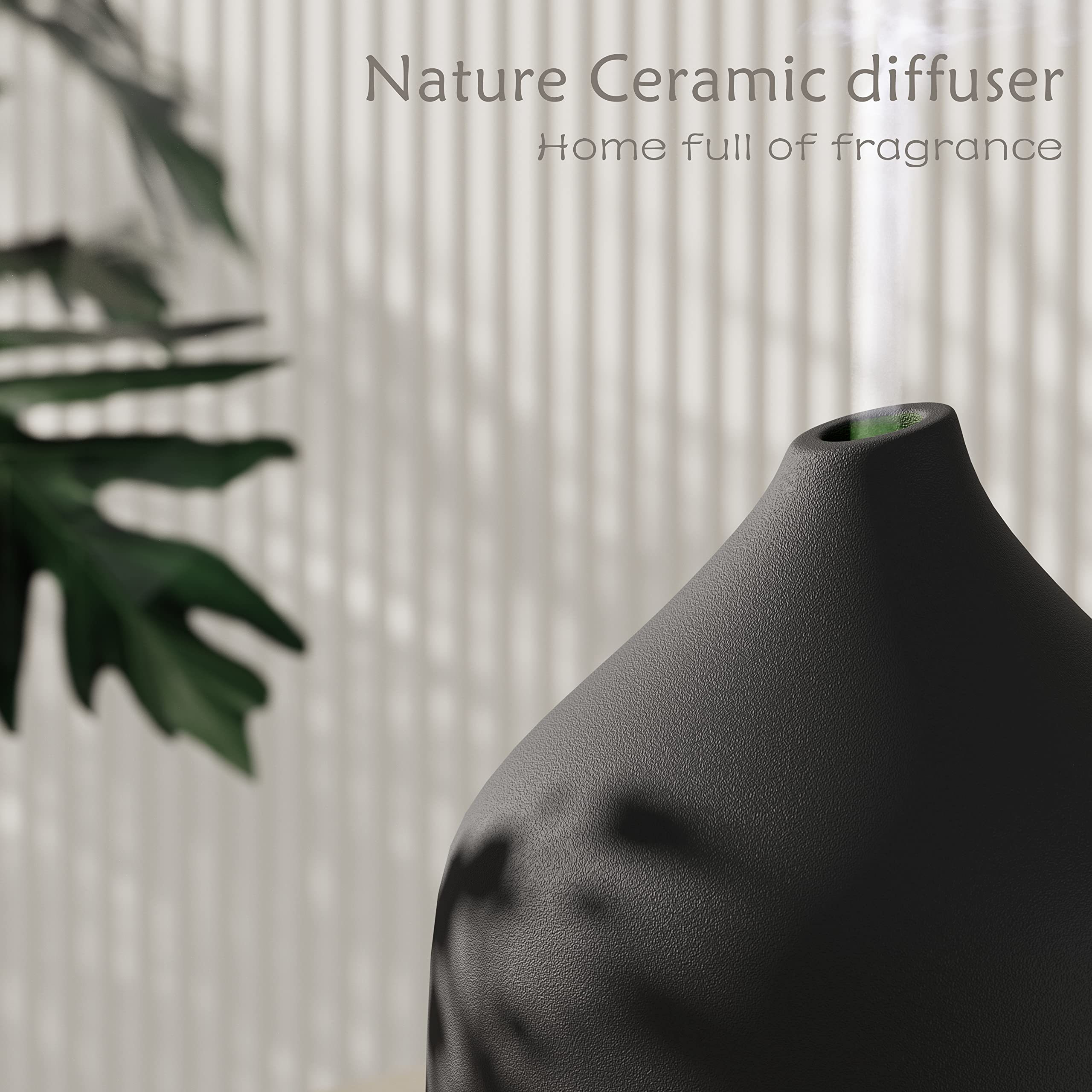 VIVITEST ceramic diffuser detail showcases refined craftsmanship and surface texture.