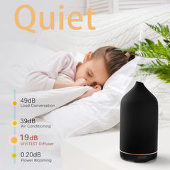 VIVITEST four timer options adapt aromas to routines.