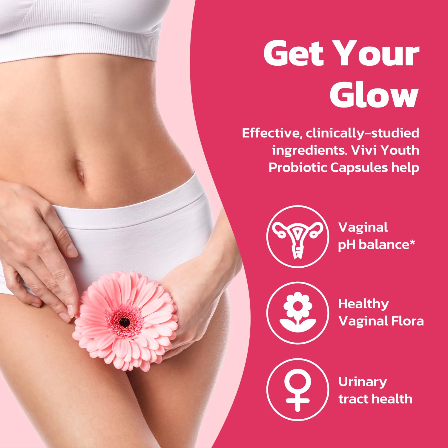 VIVI Youth organic prebiotics visual emphasizes nourishing support for good bacteria.