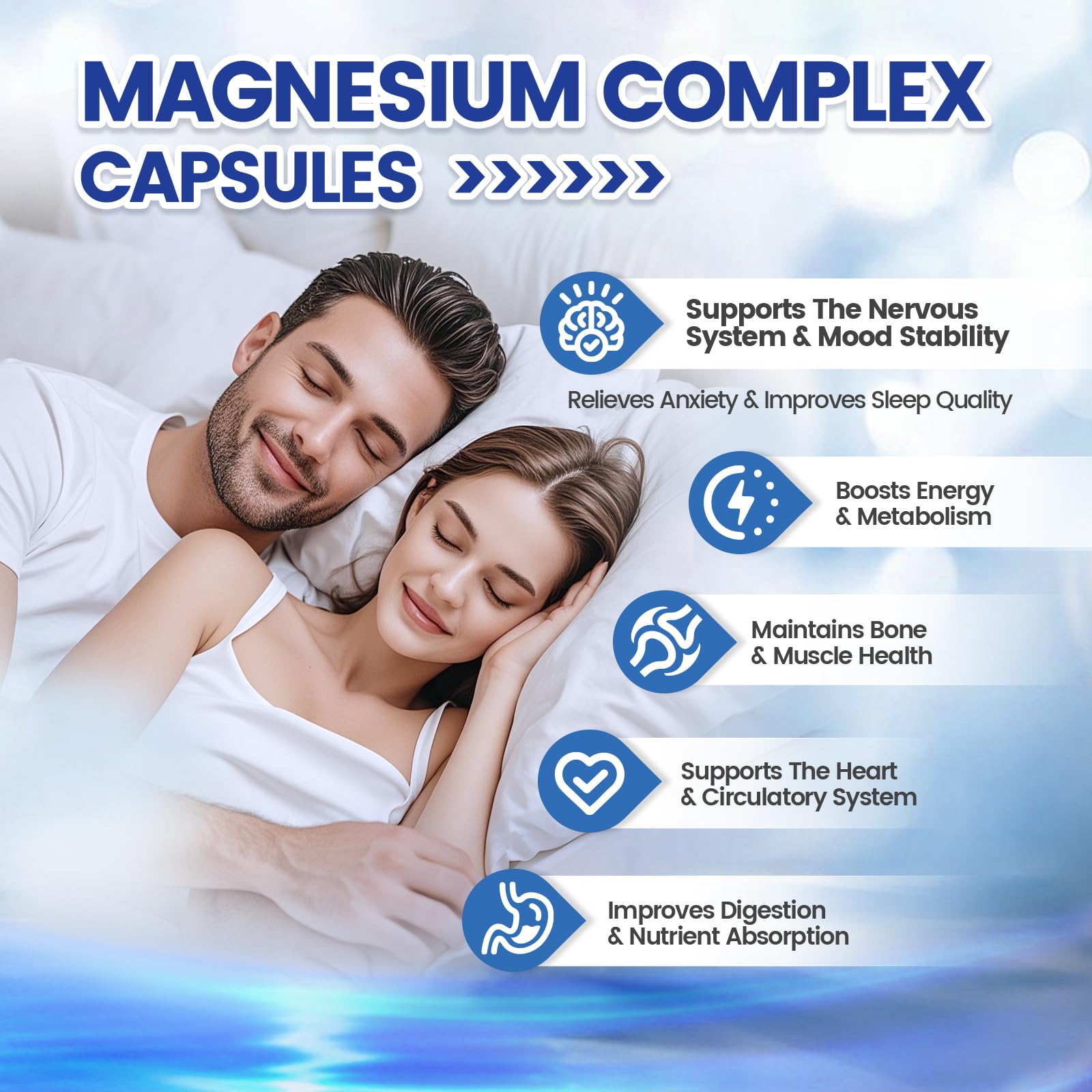 VivoNu bottle front highlighting vegan, non-GMO magnesium formula.