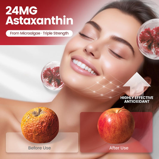 VivoNu astaxanthin capsules close-up highlighting daily antioxidant intake.