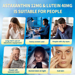 VivoNu eye-skin-joint health visual conveys broad antioxidant support for daily wellness.