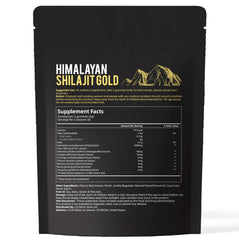 VivoNu Pure Himalayan Shilajit Gummies packaging closeup emphasizing the non-GMO formula for adults