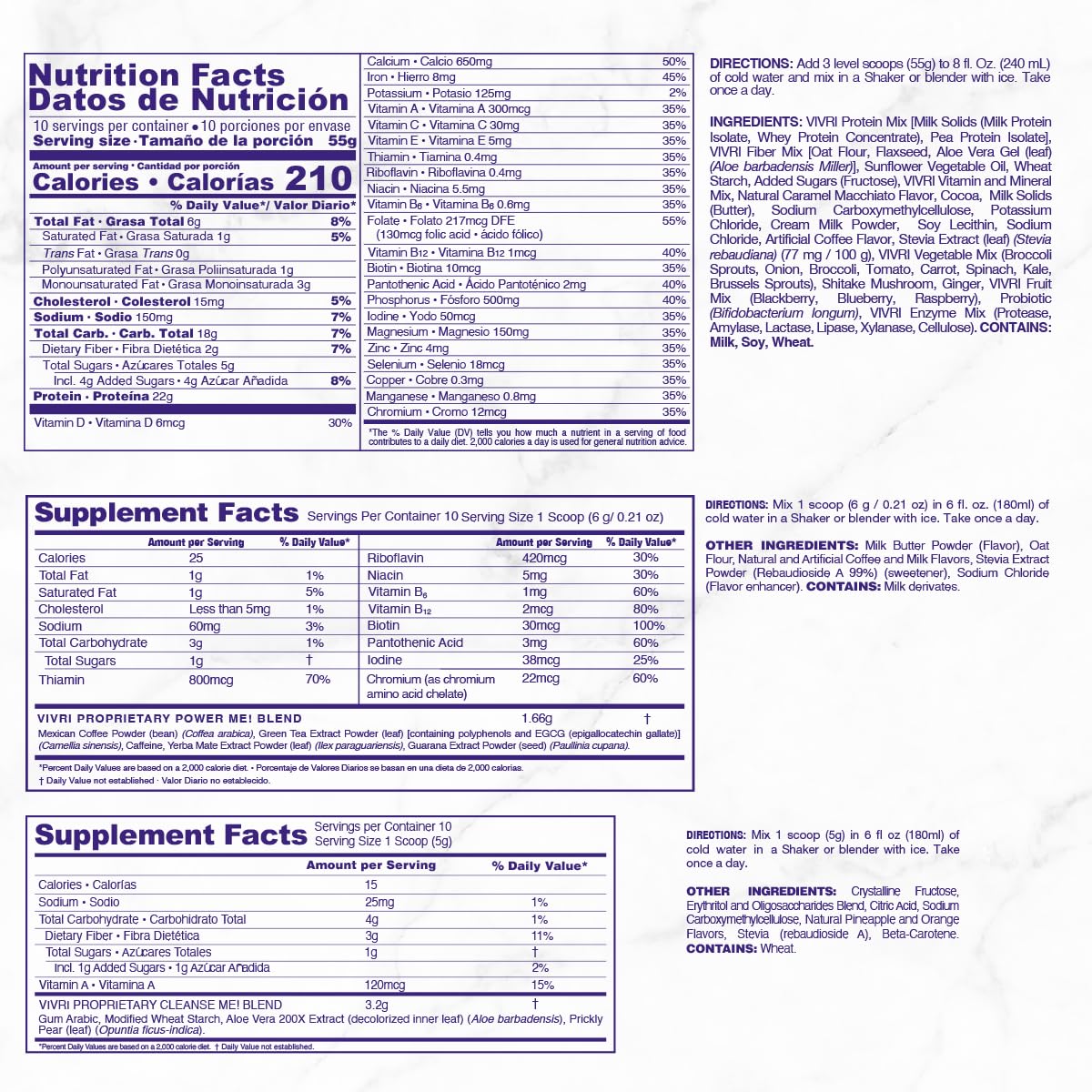 VIVRI vegan-certified nutrition product with energy support