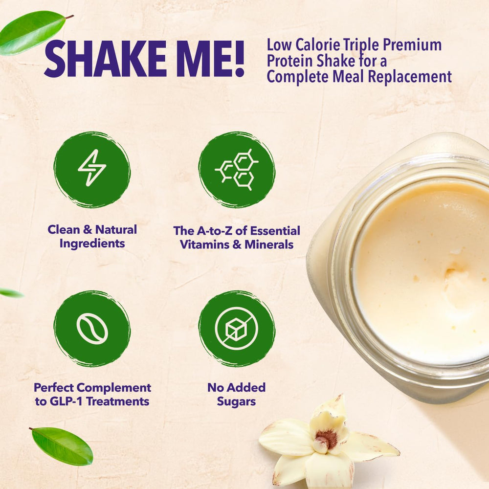 VIVRI shaker included for on-the-go nutrition preparation.