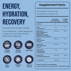 VIYALUM bottle with watermelon label showing clean formula for hydration