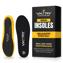 VKTRY Gold carbon fiber baseplate shows a firm, responsive energy return for powerful moves