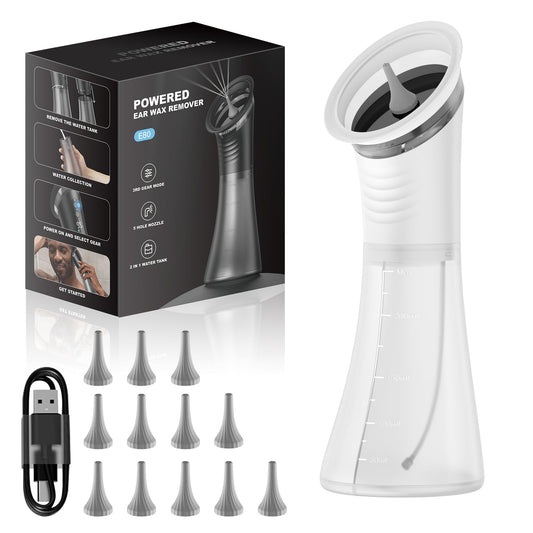 VLINGQI upgraded ear wax removal with LED display for precise control.