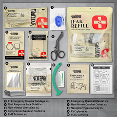 VLITEPRO non-vented chest seal for chest trauma response.